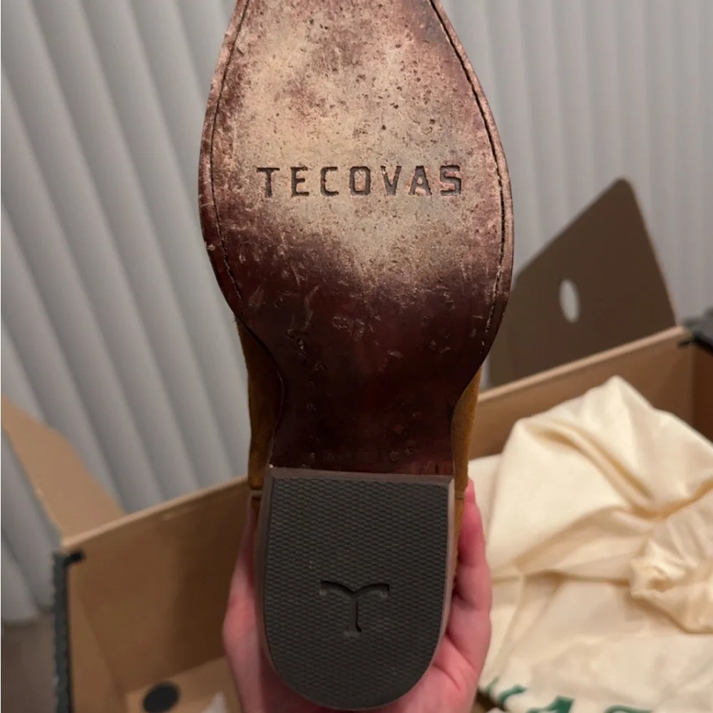 Tecovas Sadie Braid boot in Sienna 6.5